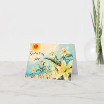 Gott ist über die gesamte Original Art Lilly Grußk