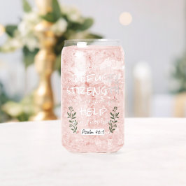 'Gott ist unsere Zuflucht und Stärke' Psalm 46:1 Dosenglas