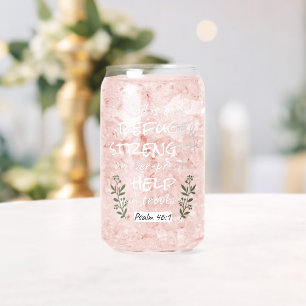 'Gott ist unsere Zuflucht und Stärke' Psalm 46:1 Dosenglas