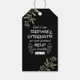 'Gott ist unsere Zuflucht und Stärke' Psalm 46:1 Geschenkanhänger