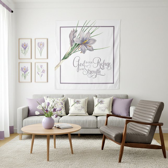 Gott ist unsere Zuflucht und Stärke Wandteppich (Von Creator hochgeladen)