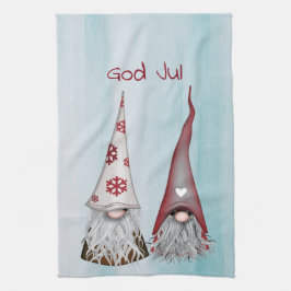 Gott Jul Gnome Küche Handtuch