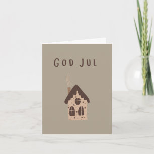 Gott jul (julkort) Schwedens Weihnachten Karte