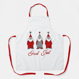 Gott Jul | Niedlich Funny Norwegens Frohe Weihnach Schürze
