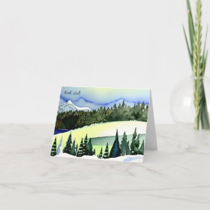 Gott Jul, schwedisches Weihnachten Karte