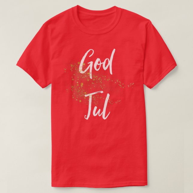 Gott Jul T-Shirt (Design vorne)