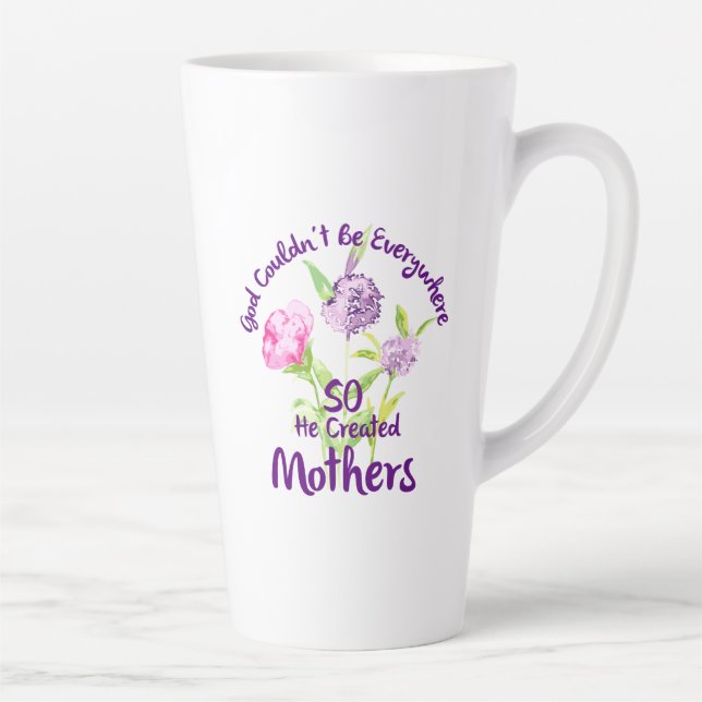 Gott konnte nicht überall sein, also erschuf er Mü Milchtasse (Rechts)