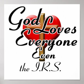 Gott Liebe die IRS! Poster