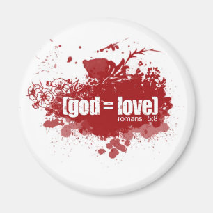 GOTT- = LIEBE-Magnet Magnet