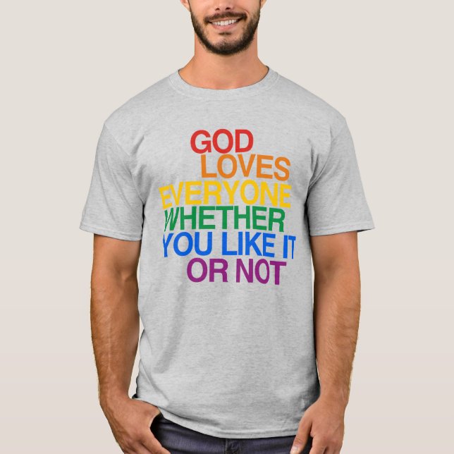 GOTT-LIEBEN ALLE T-Shirt (Vorderseite)