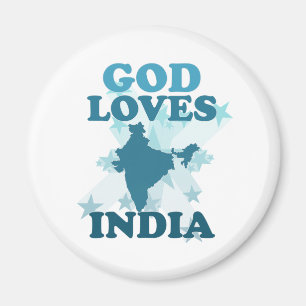 Gott-Lieben Indien Magnet