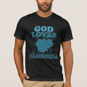 Gott-Lieben Kambodscha T-Shirt