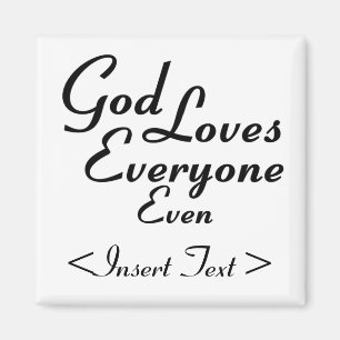 Gott-Lieben Magnet