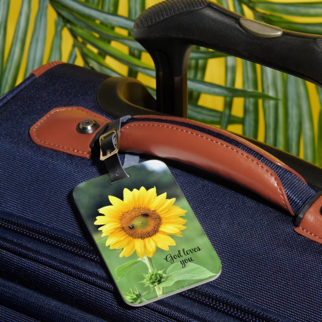 Gott Lieben Sie Gepäckmarke Gepäckanhänger (Vorderseite Insitu 1)