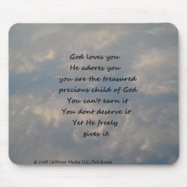 Gott Lieben Sie Mousepad