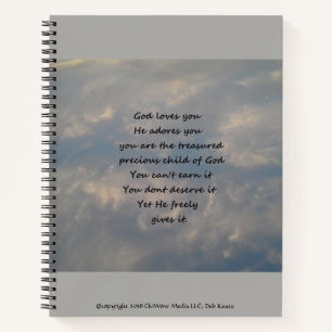 Gott Lieben Sie Notizbuch