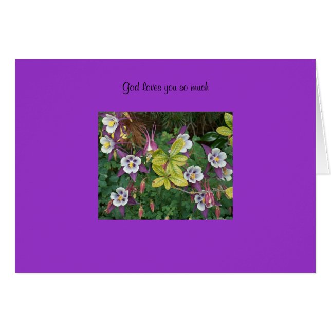 Gott-Lieben Sie soviel (Vorderseite (Horizontal))