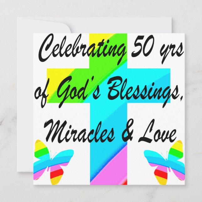 GOTT LIEBT 50. (Vorderseite)