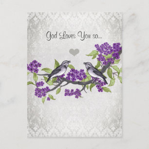 Gott liebt dich so... postkarte