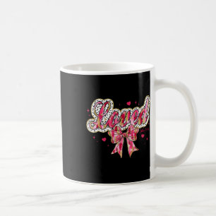 Gott liebte die Welt Herzen knien christlichen Val Kaffeetasse