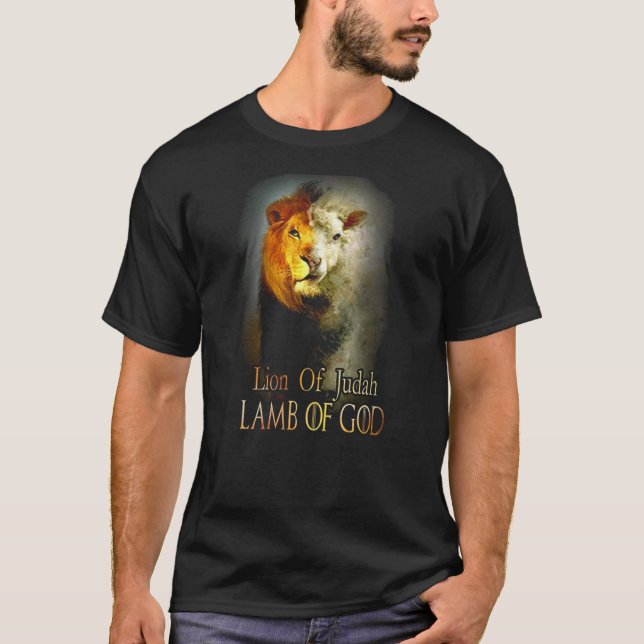Gott Lion von Juda Das Lamm Gottes T Shirt672 T-Shirt (Vorderseite)