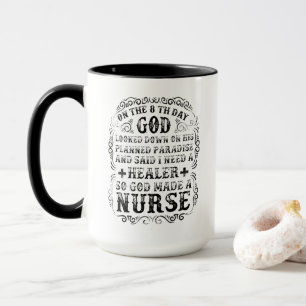 Gott machte eine Krankenschwester Tasse
