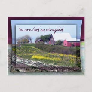 Gott mein Stronghold Postkarte