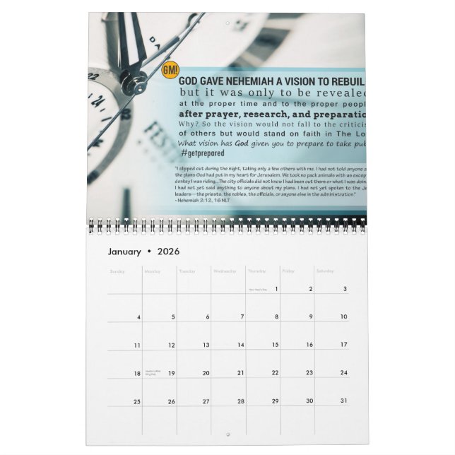 Gott-Morgen: Kalender (Jan 2026)