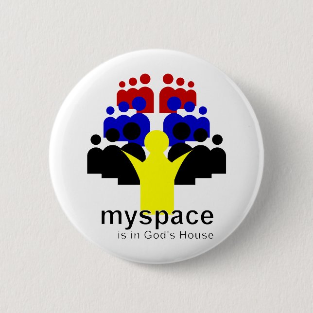 Gott MySpace Button (Vorderseite)