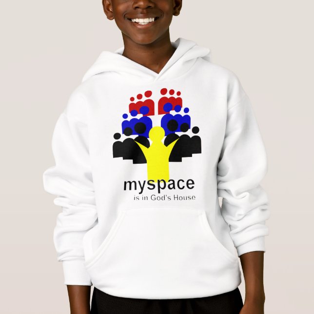 Gott MySpace Hoodie (Vorderseite)