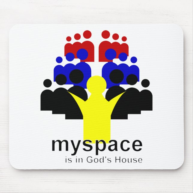 Gott MySpace Mousepad (Vorne)
