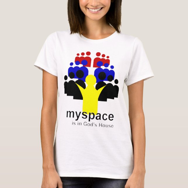 Gott MySpace T-Shirt (Vorderseite)