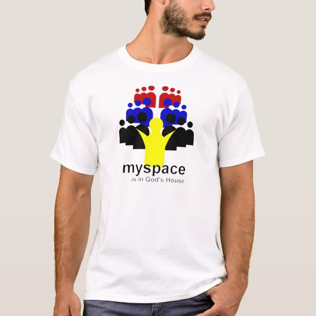 Gott MySpace T-Shirt (Vorderseite)