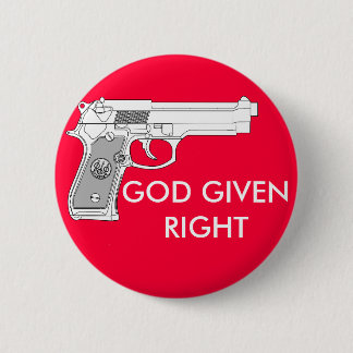 GOTT NACH RECHTS GEGEBEN BUTTON