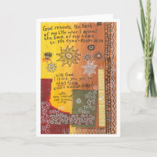 Gott neu geschrieben/Fresh Karte