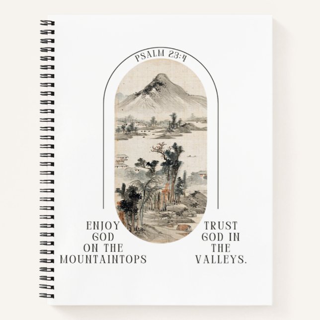 Gott-Notebook Notizbuch (Vorderseite)