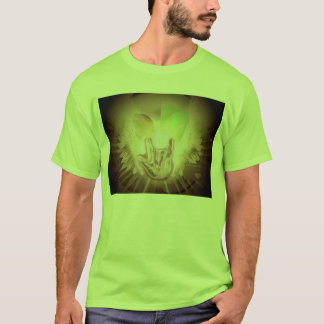Gott passt über Sie auf T-Shirt
