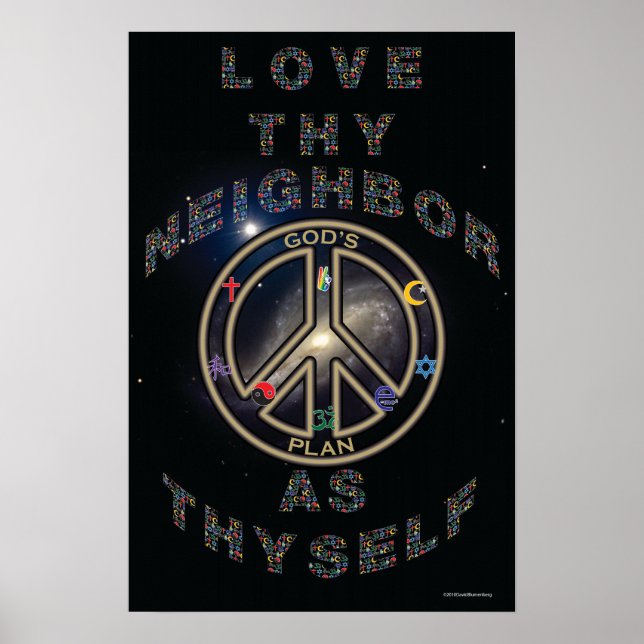 GOTT-PLAN POSTER (Vorne)