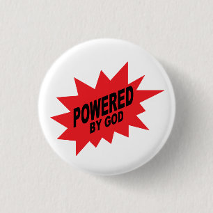 Gott-Power-Knopf Button