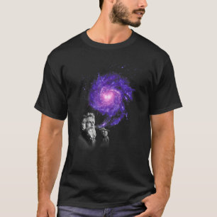 Gott raucht Zigarre & kreiert die Milchstraße Gala T-Shirt