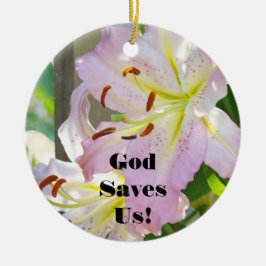 Gott Rette uns! Geschenke, die Schmuck hassen Pink Keramik Ornament