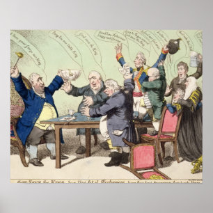 Gott retten den König, durch ein neues Set Poster