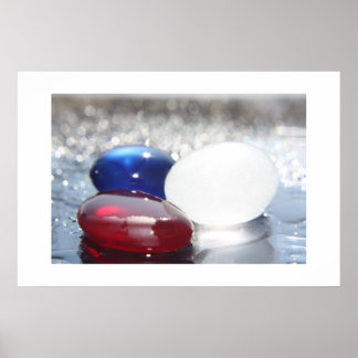 Gott Rettete das Königin-Meerglas Poster