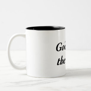 Gott Rettete den König Zweifarbige Tasse