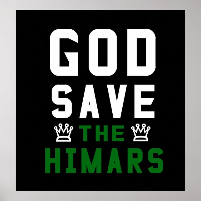 Gott rettete die Himmel Poster (Vorne)