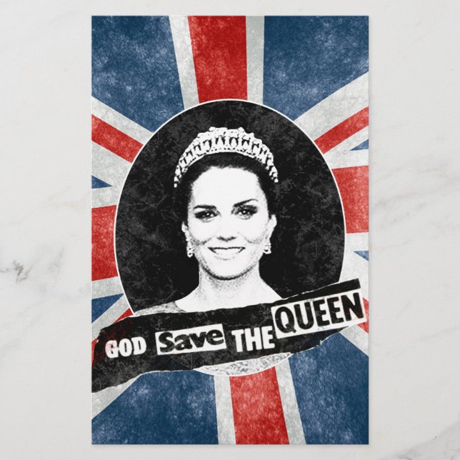 Gott Rettete die Königin - Kate Middleton (Vorderseite)