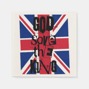 Gott Rettete The King Charles Royal Monarch Serviette