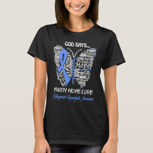 Gott sagt Glaube Hoffnung Liebe Osteogenesis Imper T-Shirt