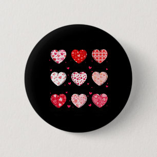 Gott sagt, ich bin Valentinstag Lover Christlich V Button