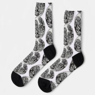 Gott schafft Menschen Socken